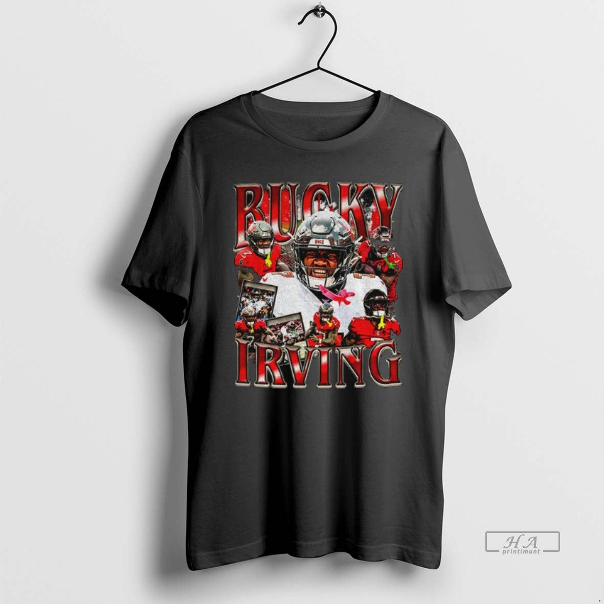 Official Bucky Irving Tampa Bay Buccaneers Football Nfl Graphic 2025