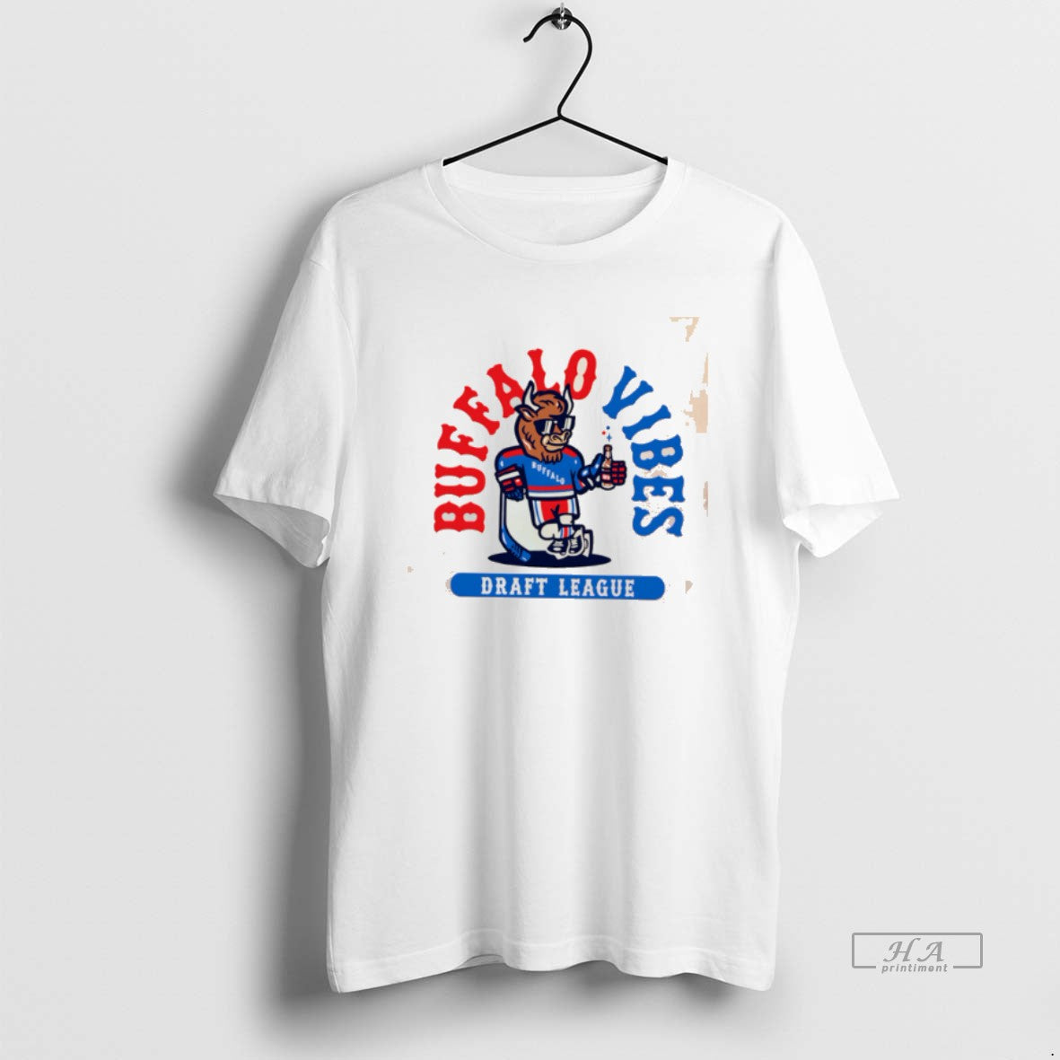 Official Buffalo Hockey Buffalo Vibes Draft League Tee