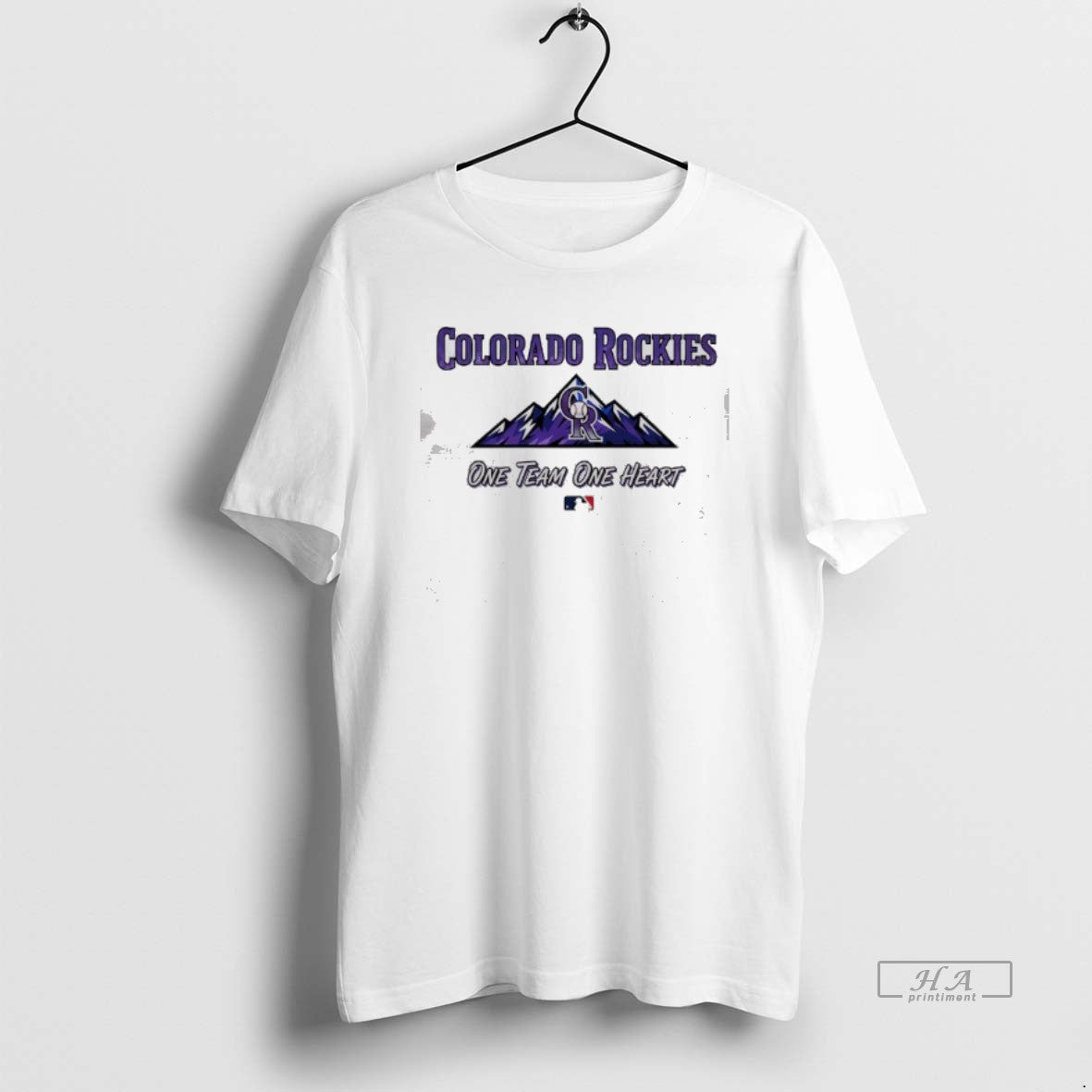 Official Colorado Rockies One Team One Heart Mlb