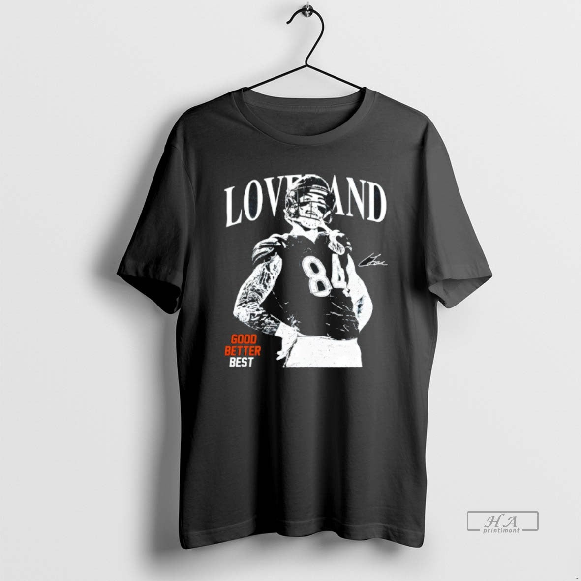 Official Colston Loveland Chicago Bears National Football League Good Better Best Signature