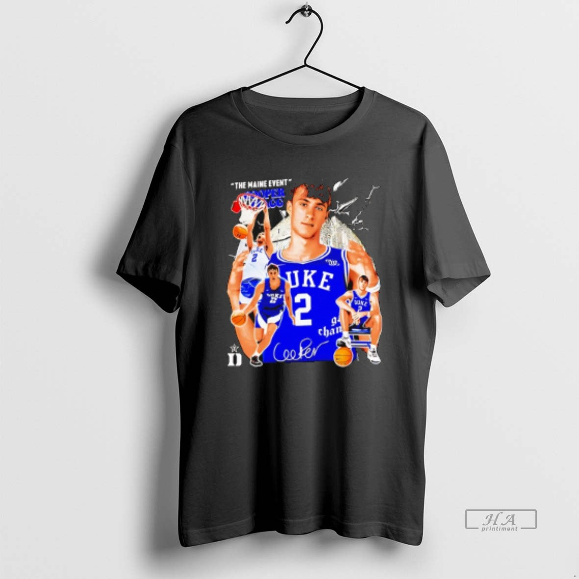 Official Cooper Flagg The Main Event Dallas Mavericks Signature