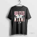 Official Cotton Bowl Classic 2025 Miami Vs Ohio State Helmet Matchup Helmet