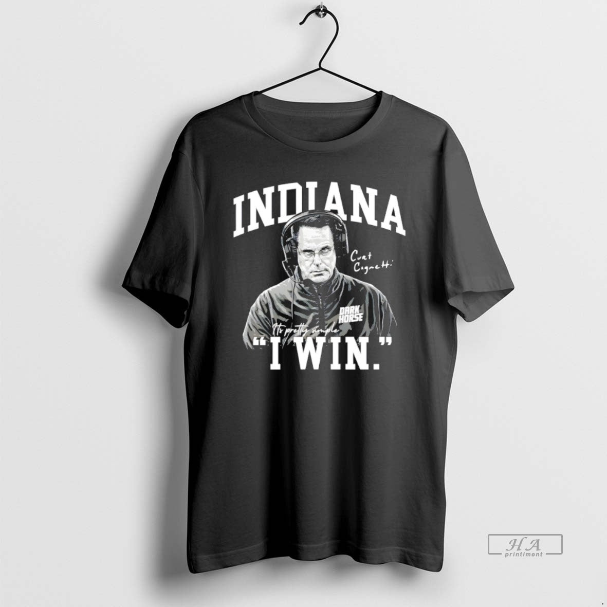 Official Curt Cignetti Indiana Hoosiers I Win Its Pretty Simple Football Game Day