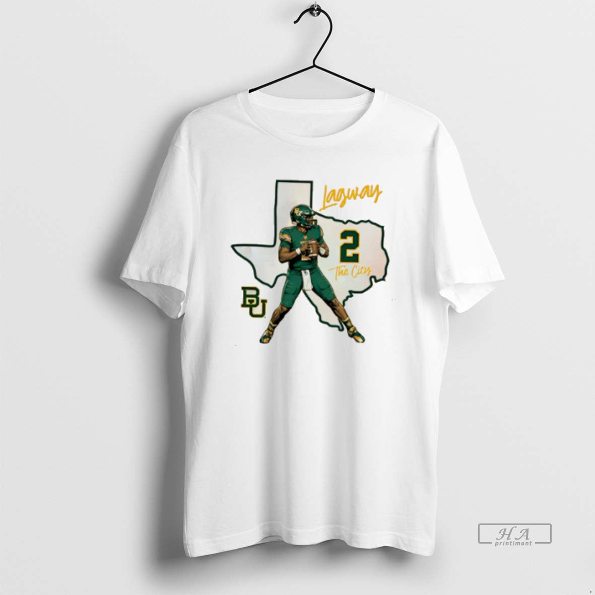Official Dj Lagway Baylor Bears Ncaa The City Tee