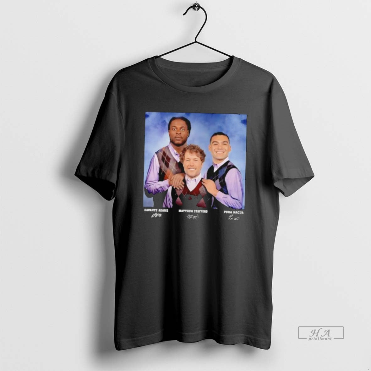 Official Davante Adams Puka Nacua Matthew Stafford Football Los Angeles Step Brothers