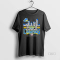 Official Delaware Blue Hens Skyline Players Name 2025 68 Ventures Bowl Champions