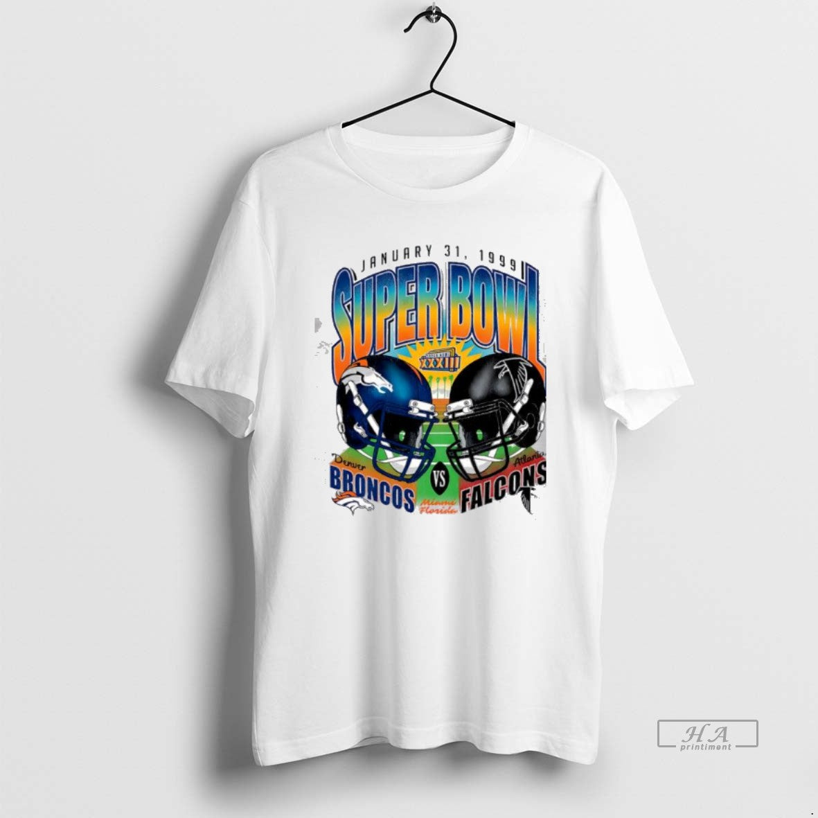 Official Denver Broncos X Atlanta Falcons Super Bowl 1999