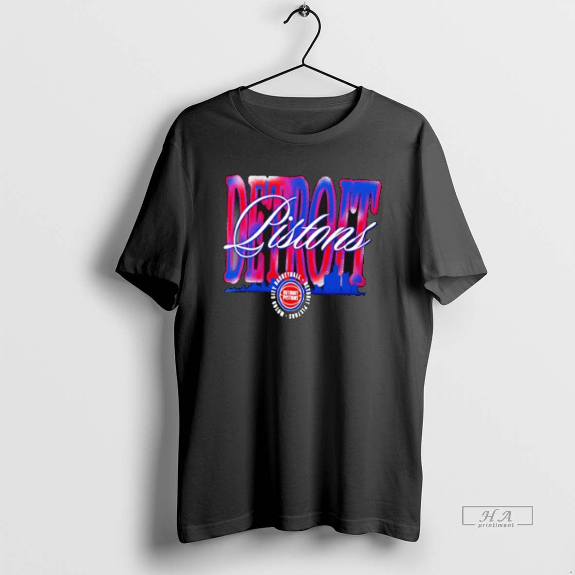 Official Detroit Pistons Chrome Legacy 2026 Logo