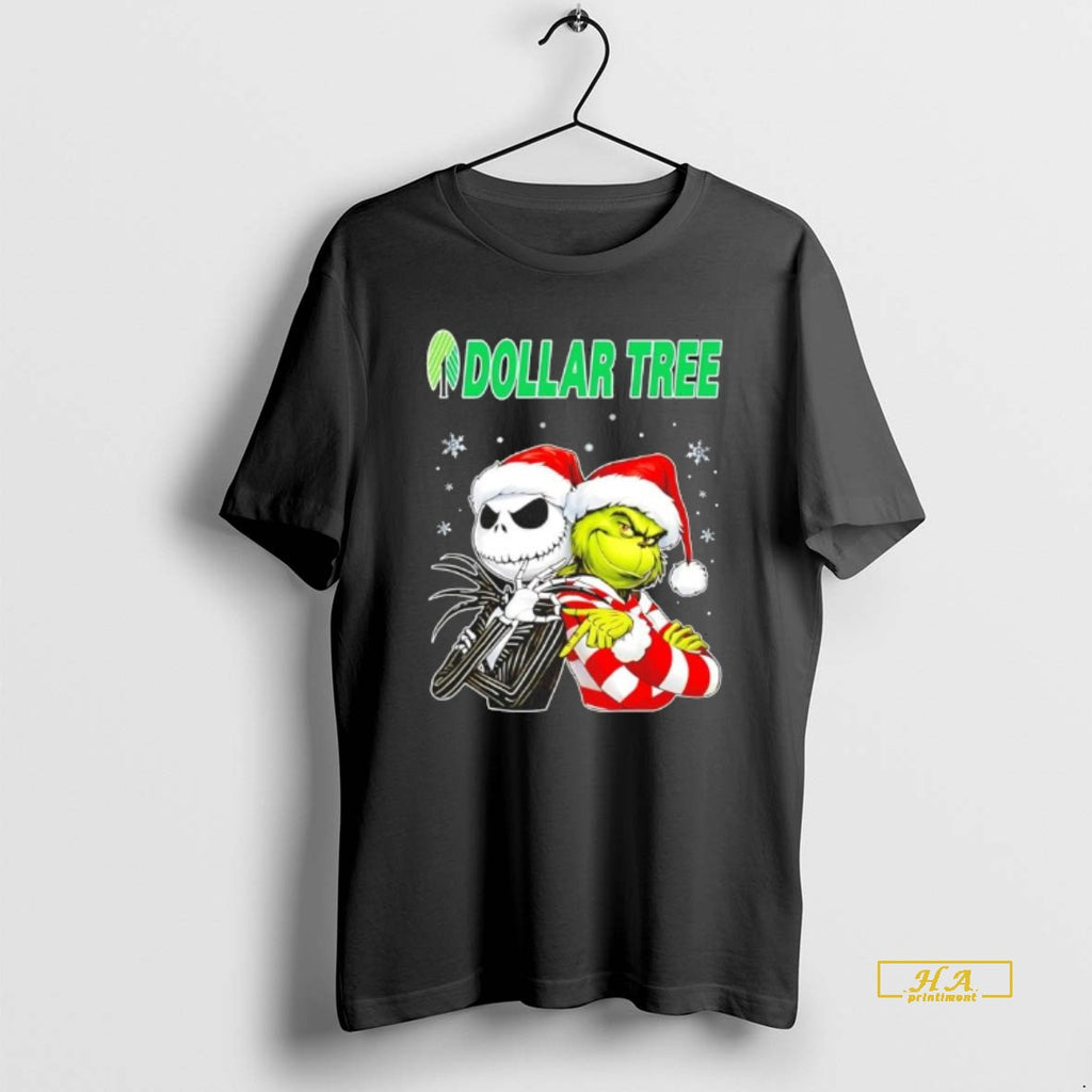 Official Dollar Tree X Jack Skellington And Grinch Six Seven Merry Christmas