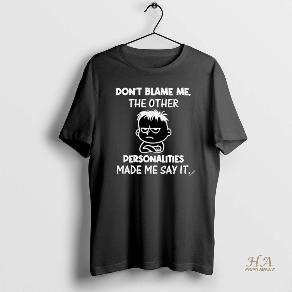 Official Dont Blame Me The Other Personalities Made Me Say It Christmas Ornaments
