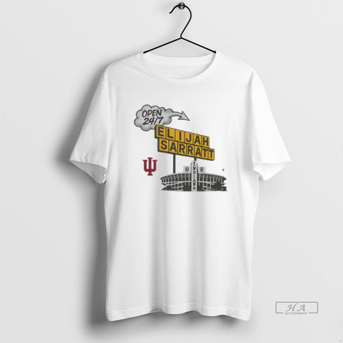 Official Elijah Sarratt Indiana Hoosiers Open 24