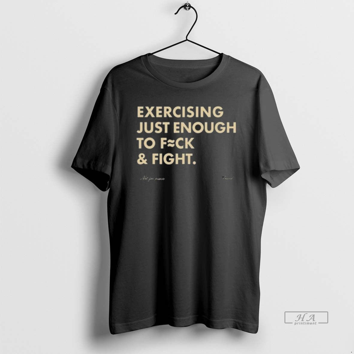 Official Exercising Just Enough To Fuck Fight