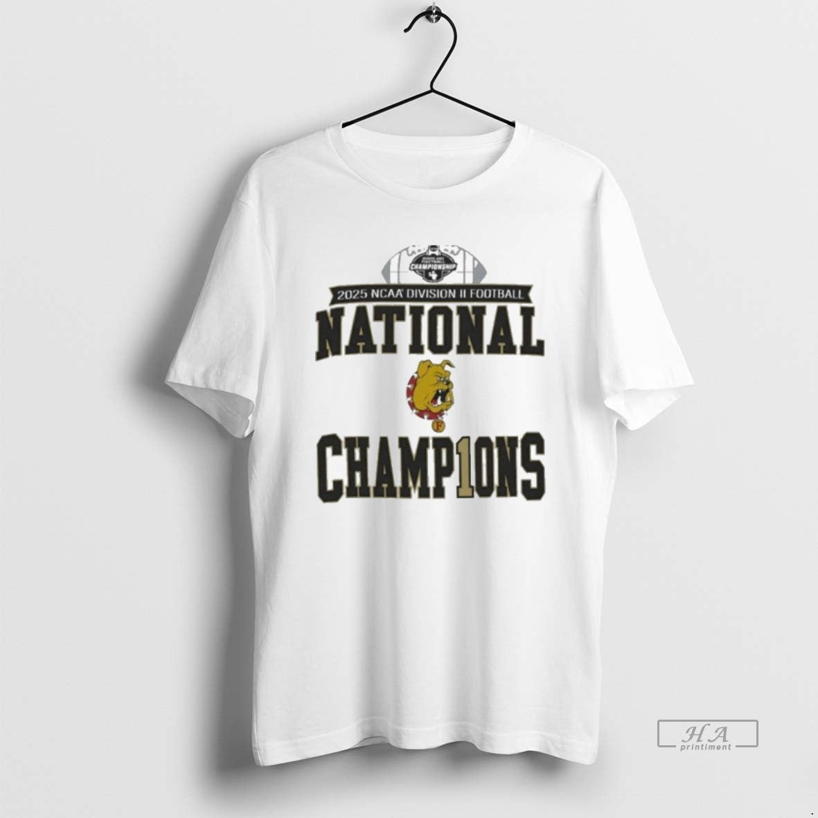 Official Ferris State 2025 Ncaa Dii Football National Champions Locker Room