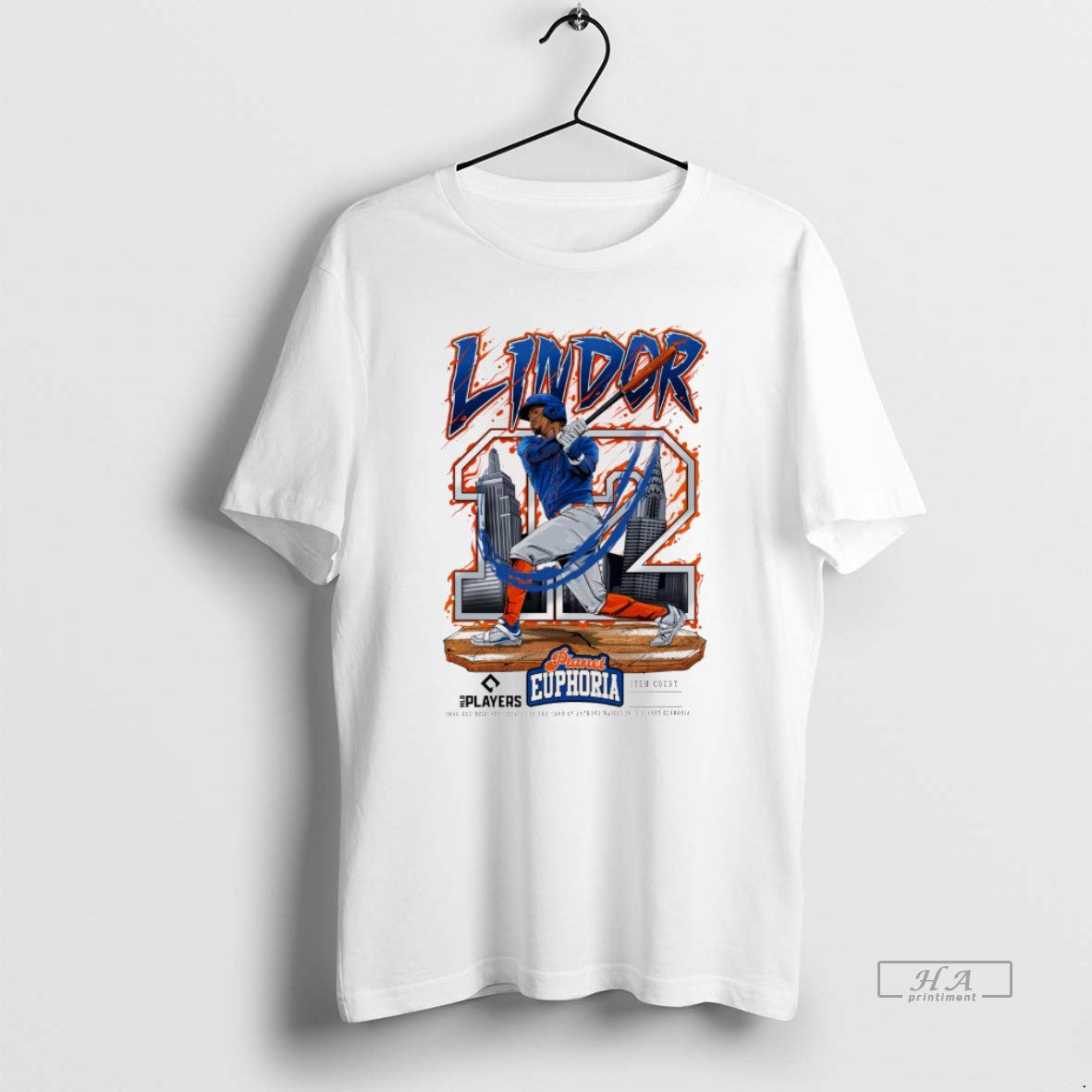 Official Francisco Lindor V2 New York Mets Mlb 2026 Planet Euphoria Art