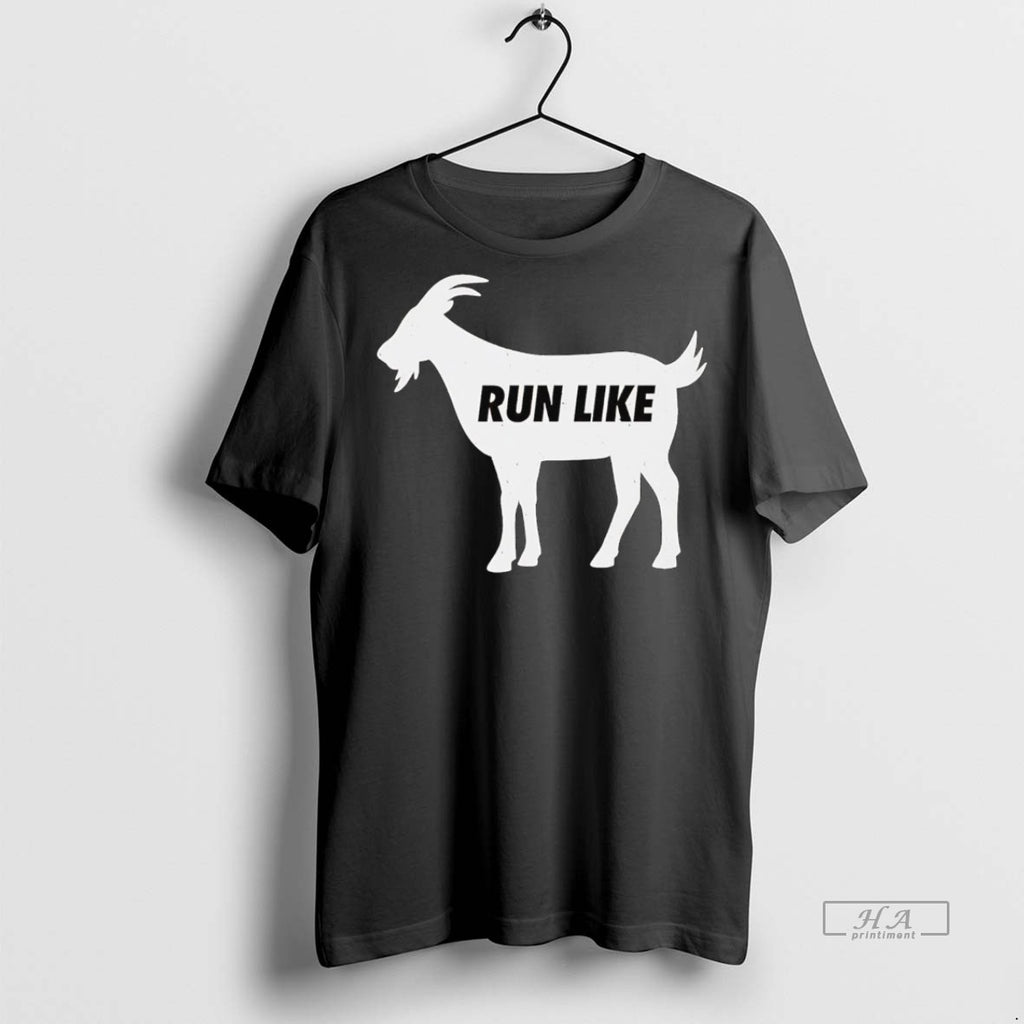 Official Gambling Poker Run Like Goat Shirt