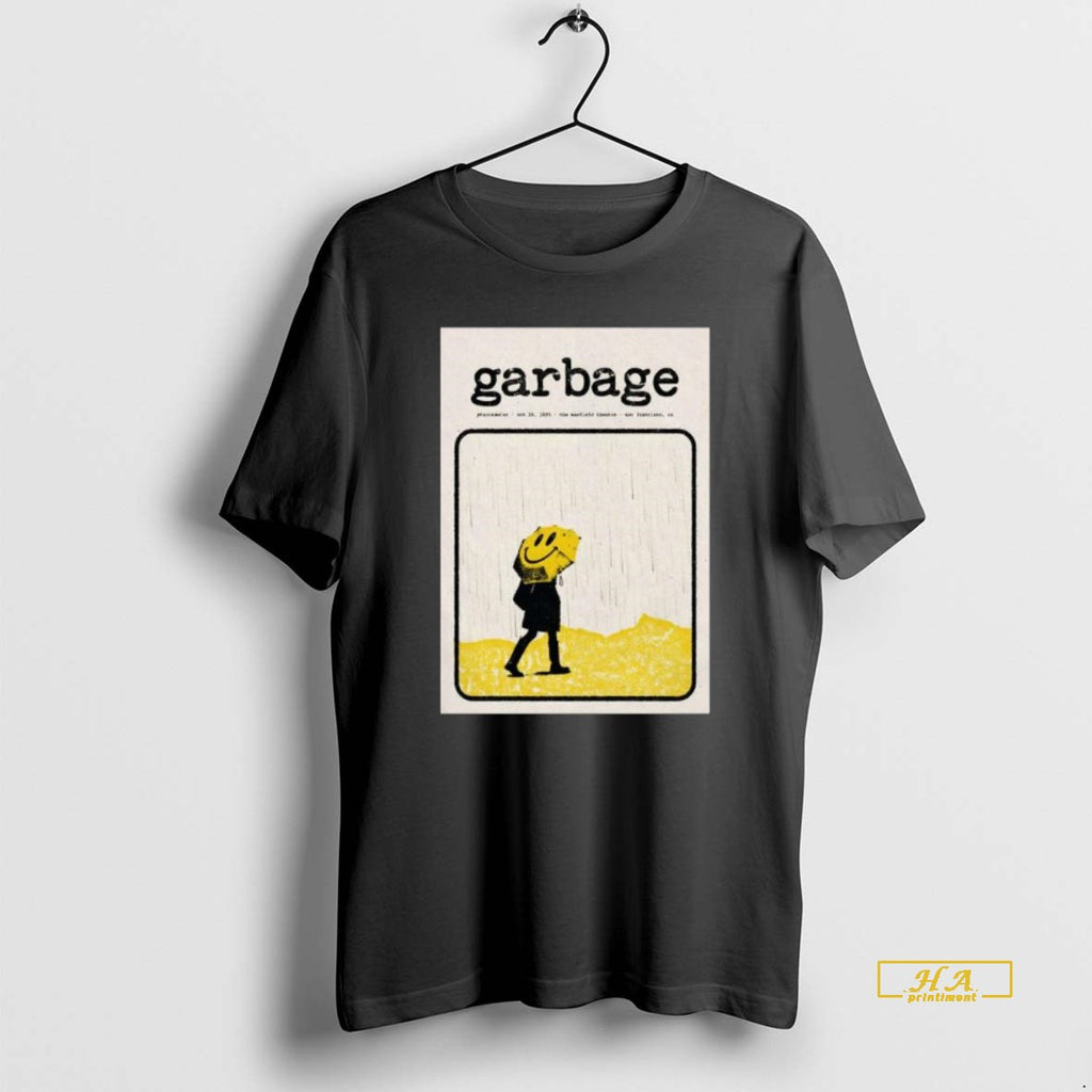Official Garbage October 24 2025 The Warfield In San Francisco Ca Long Sleve