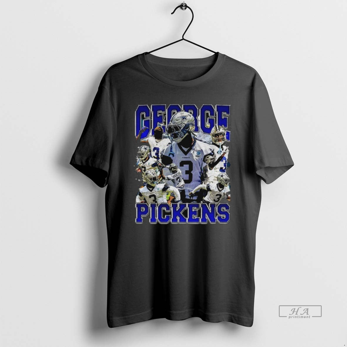 Official George Pickens Dallas Cowboys Nfl Football Graphic