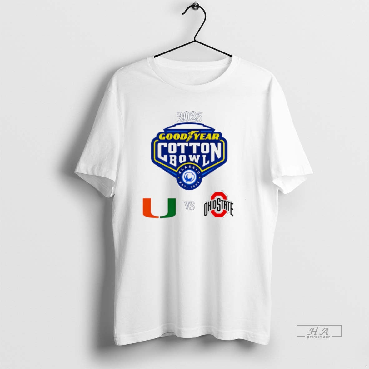 Official Goodyear Cotton Bowl Cfp Quarterfinals 2026 Miami Vs Ohio State