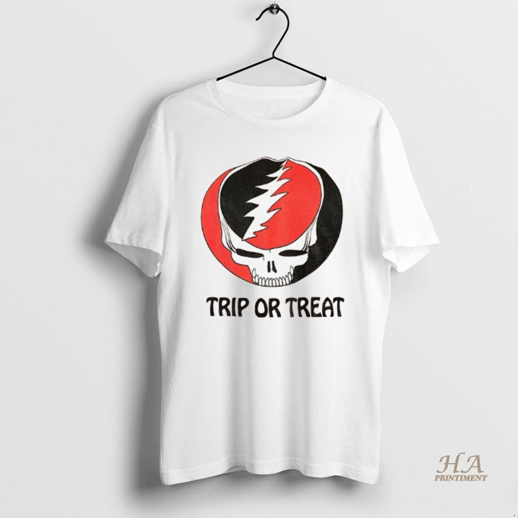 Official Grateful Dead Skull Trip Or Treat Grateful Halloween