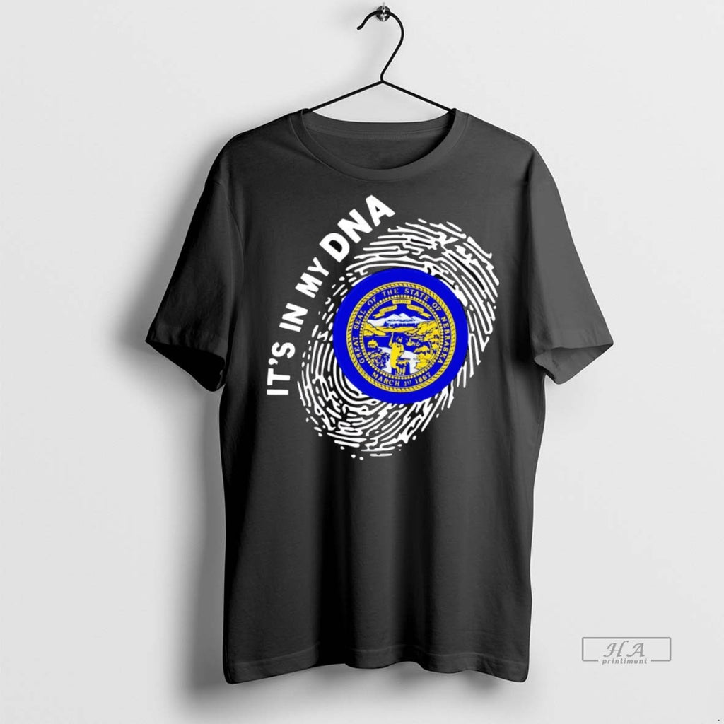 Official Great Seal Of The State Of Nebraska Its In My Dna Shirt