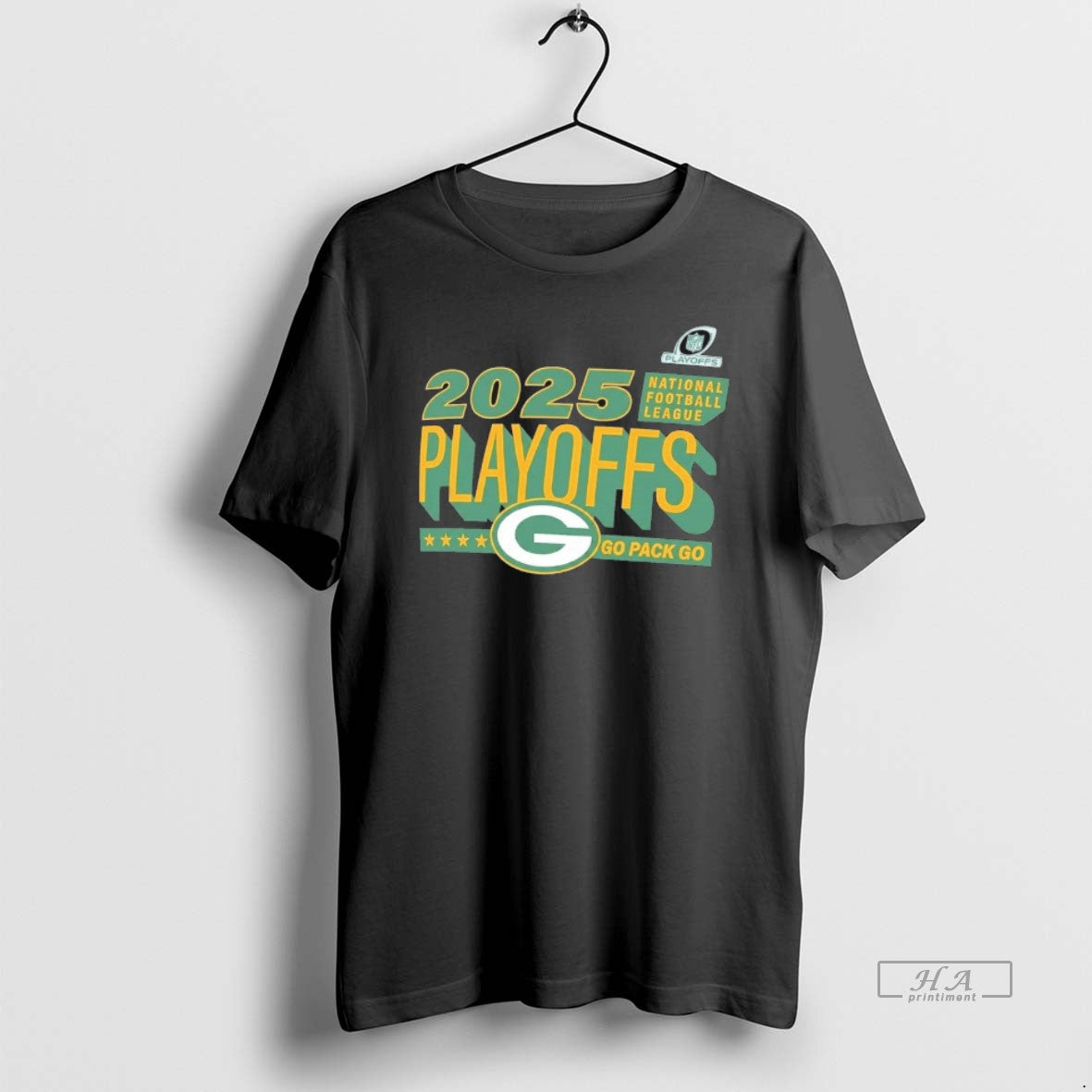 Official Green Bay Packers 2025 National Football League Playoffs Ready Go Pack Go