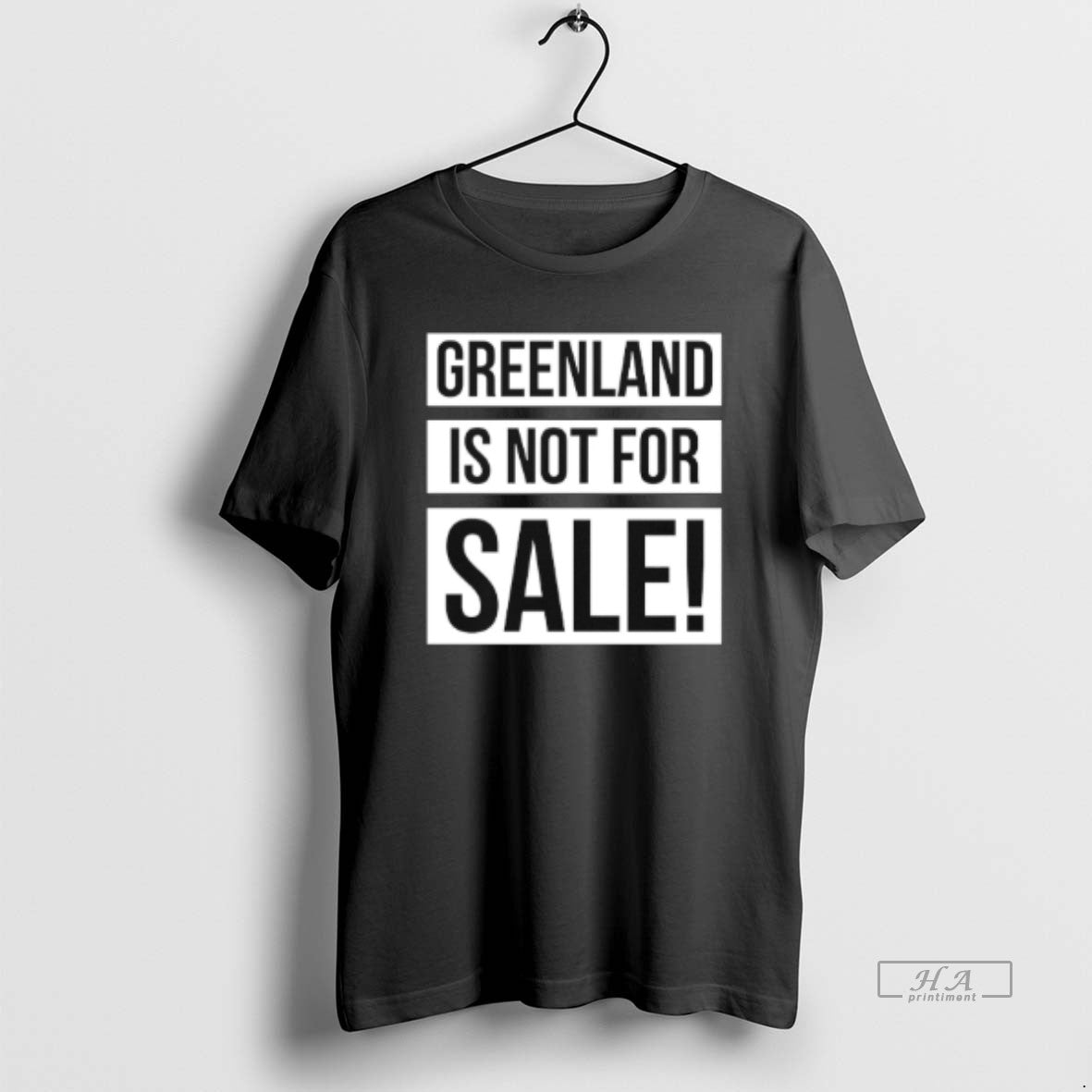 Official Greenland Is Not For Sale Text
