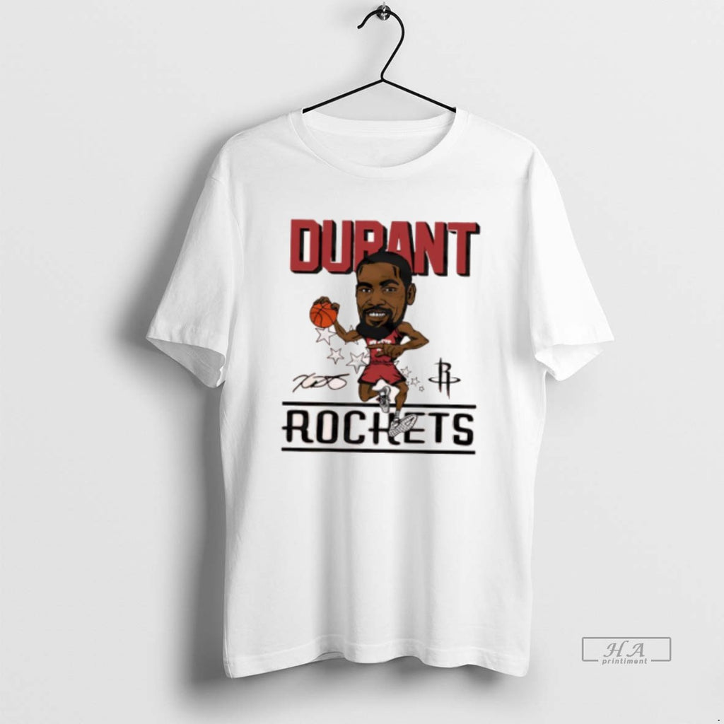 Official Houston Rockets Kevin Durant Nba Signature Graphic