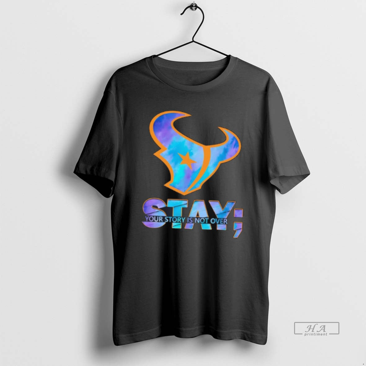 Official Houston Texans Stay Your Story Is Not Over Tee