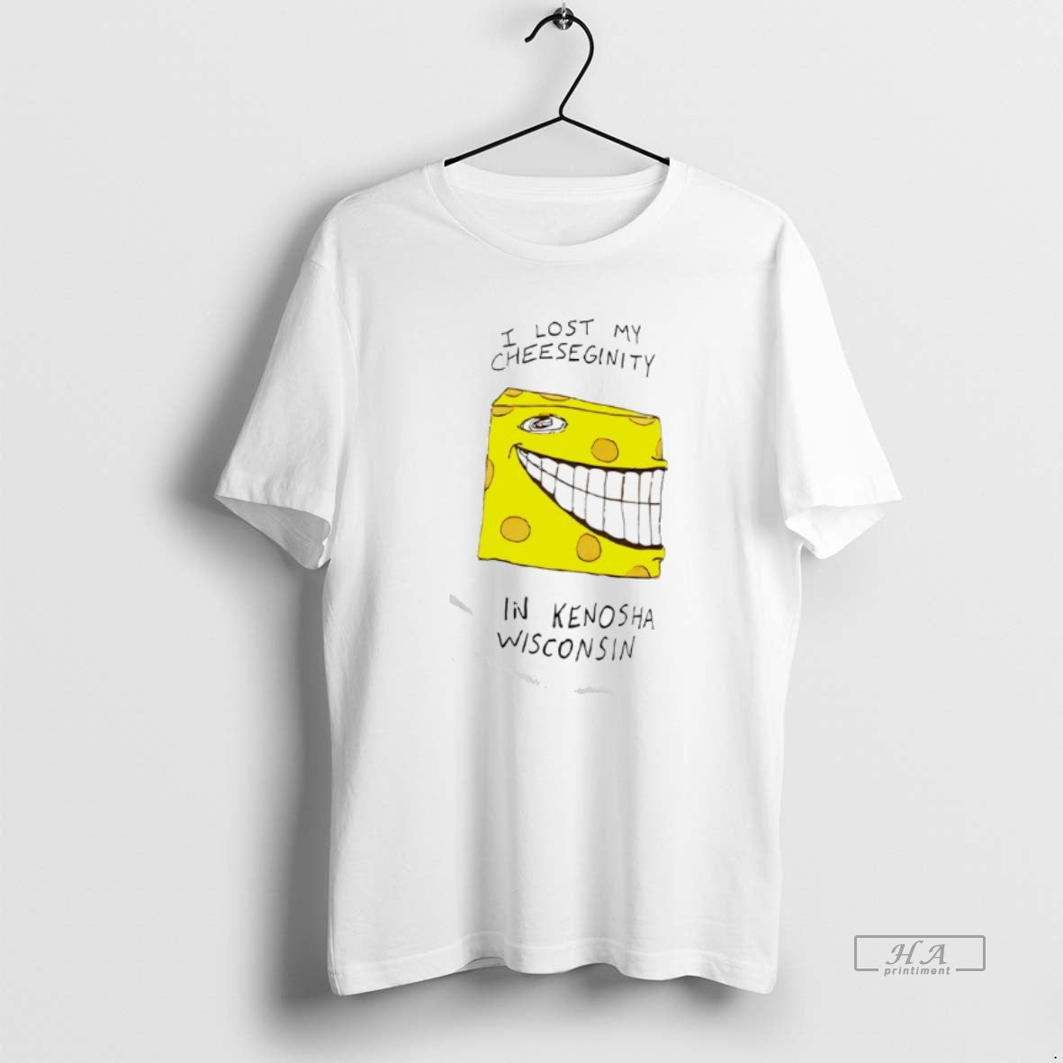Official I Lost My Cheeseginity In Kenosha Wisconsin Graphic