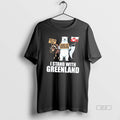Official I Stand With Greenland Not For Sale Hands Of Greenland Tee