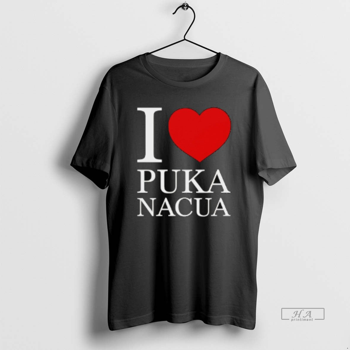 Official I Love Puka Nacua Los Angeles Rams Heart