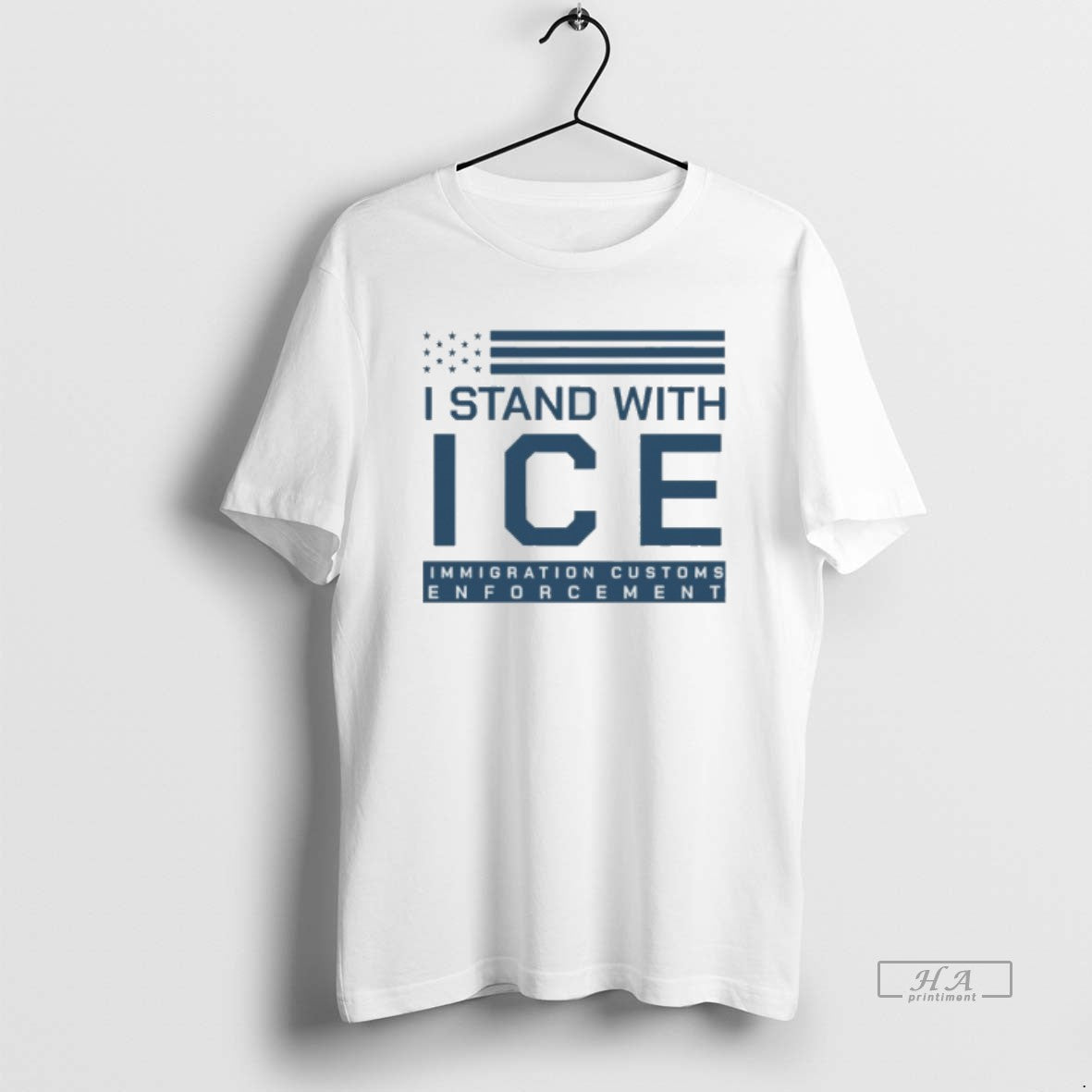Official I Stand With Ice Immigration Customs Enforcement