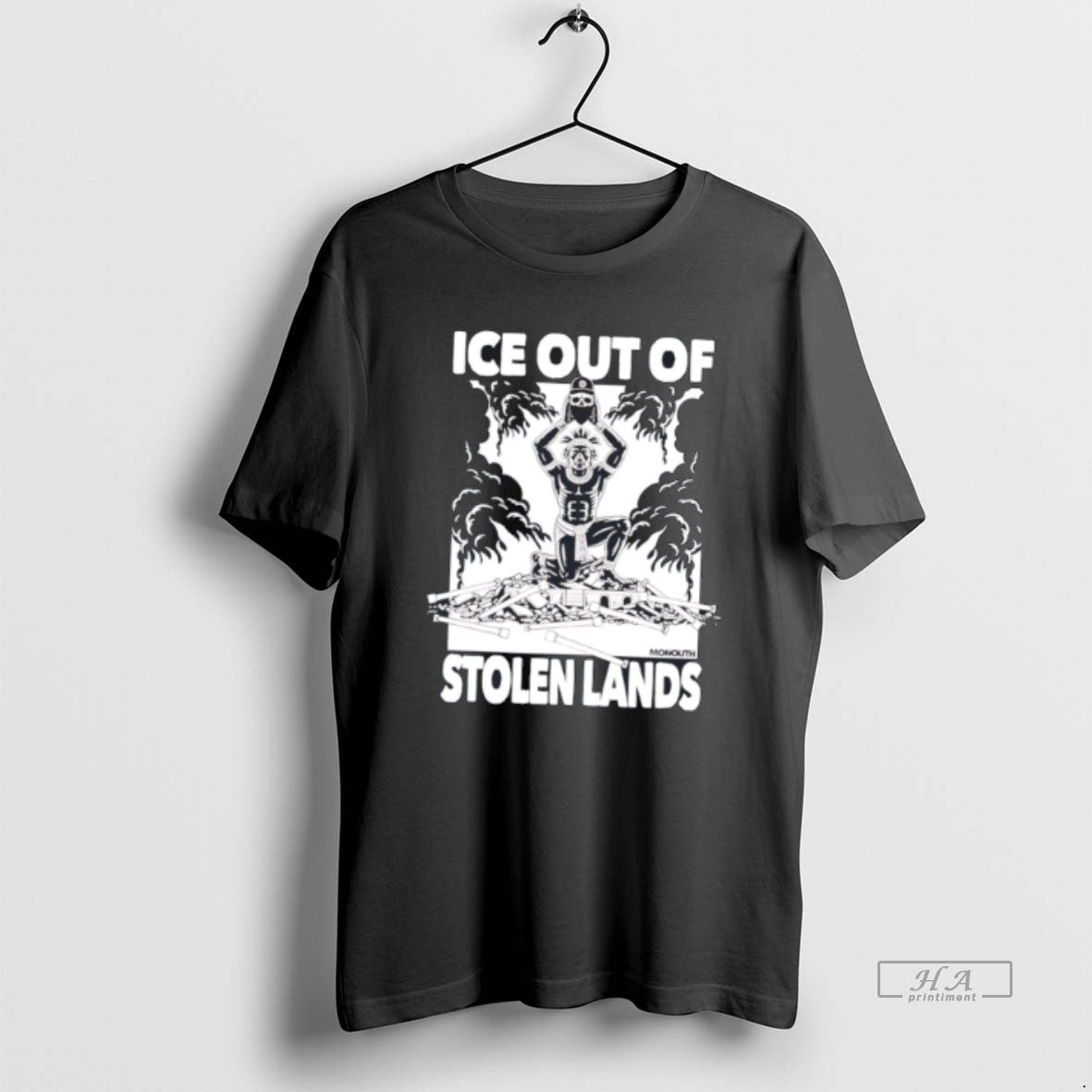 Official Ice Out Of Stolen Land Vintage Tee
