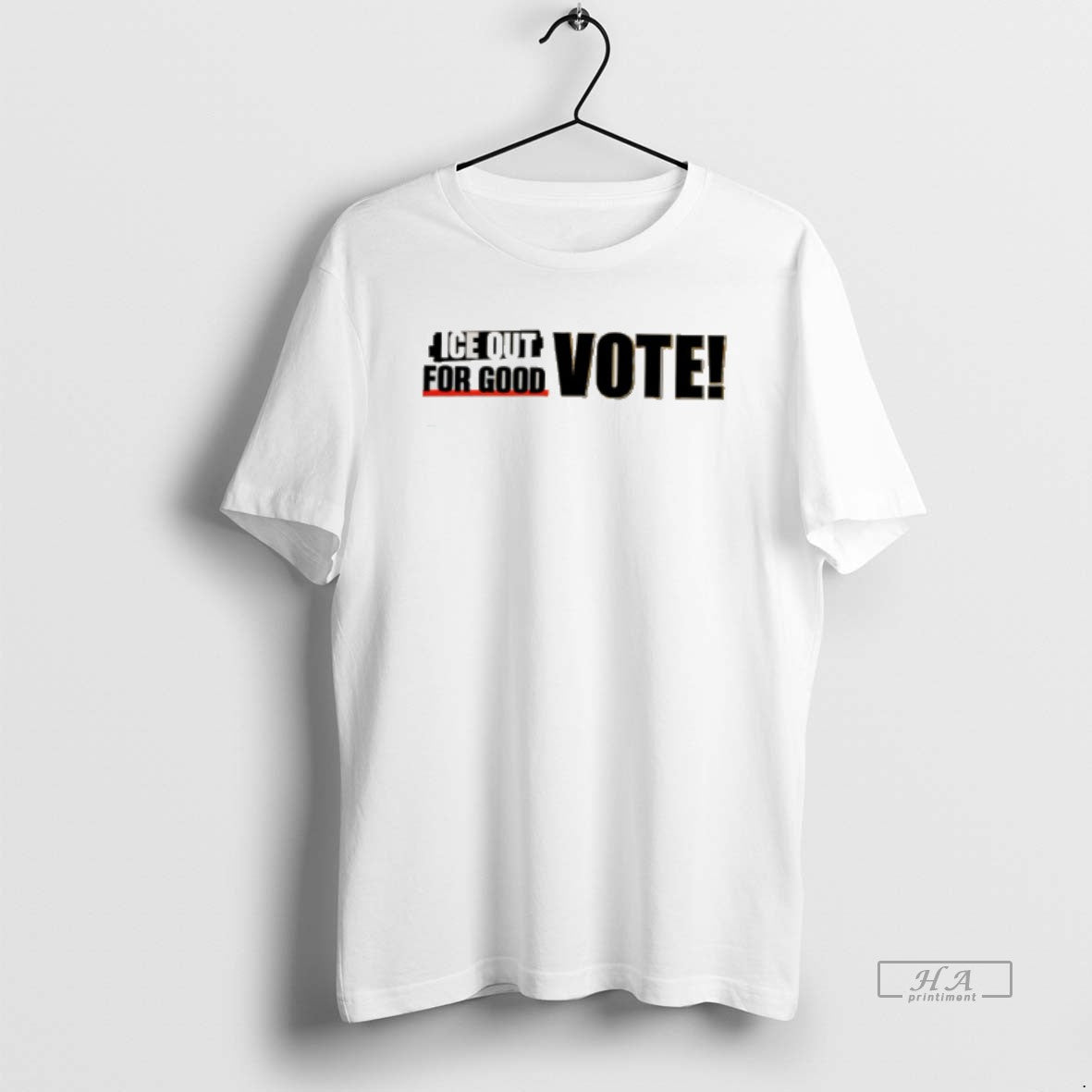Official Ice Out For Good Vote Tee