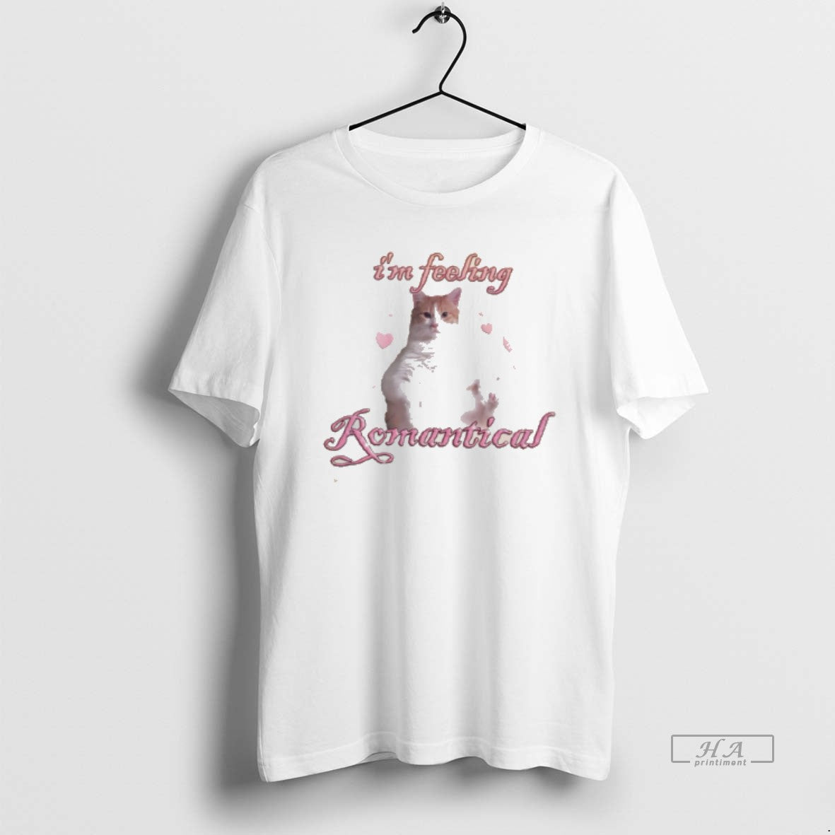 Official Im Feeling Romantical Cat Tee