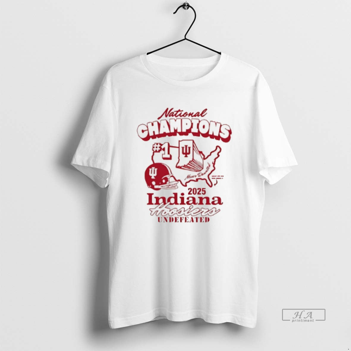 Official Indiana 2025 National Champions Undefeated