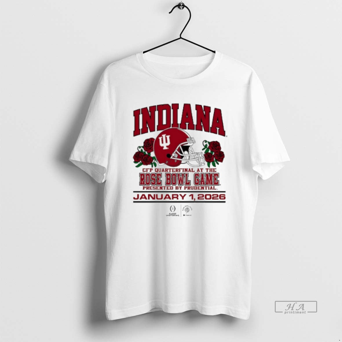 Official Indiana Football 2026 Cfp Rose Bowl Game Helmet
