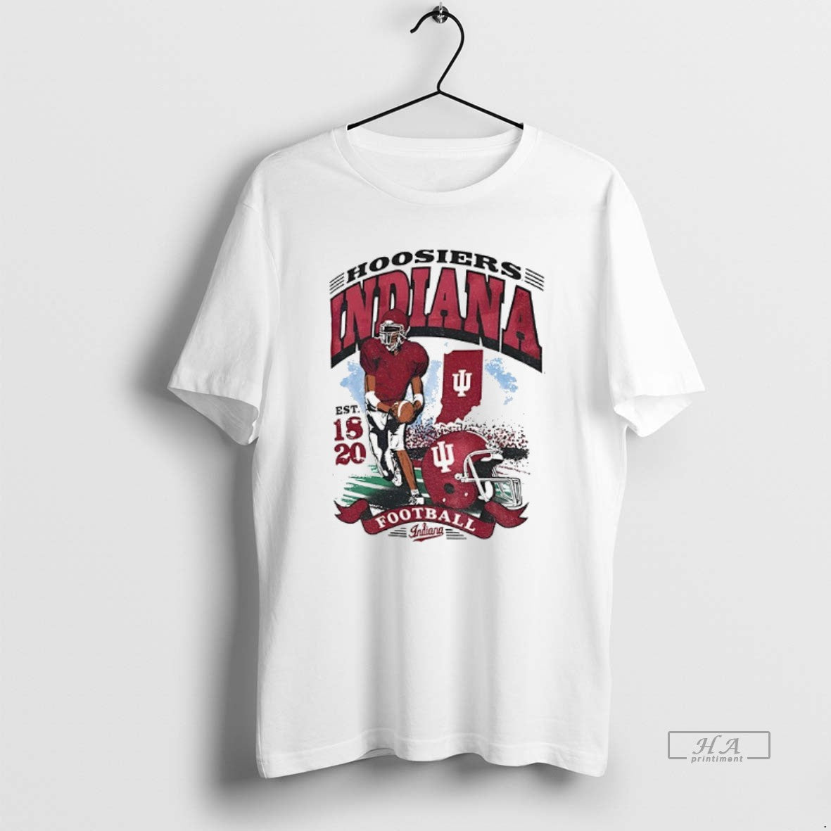 Official Indiana Hoosiers Football Champions Playoff Quarterfinal Est 1820 Vintage
