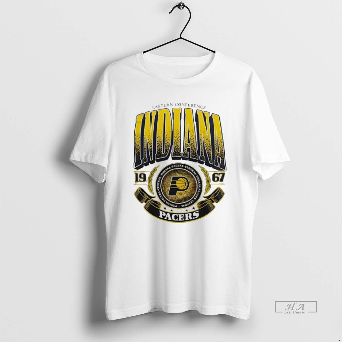 Official Indiana Pacers 2026 Big Stretch Eastern Conference Logo