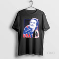 Official Jack Hughes Teeth Team Usa Mens Hockey Champions Tee