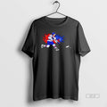 Official Jack Hughes Usa Hockey Gold Meda Winner Ice Hockey Tee