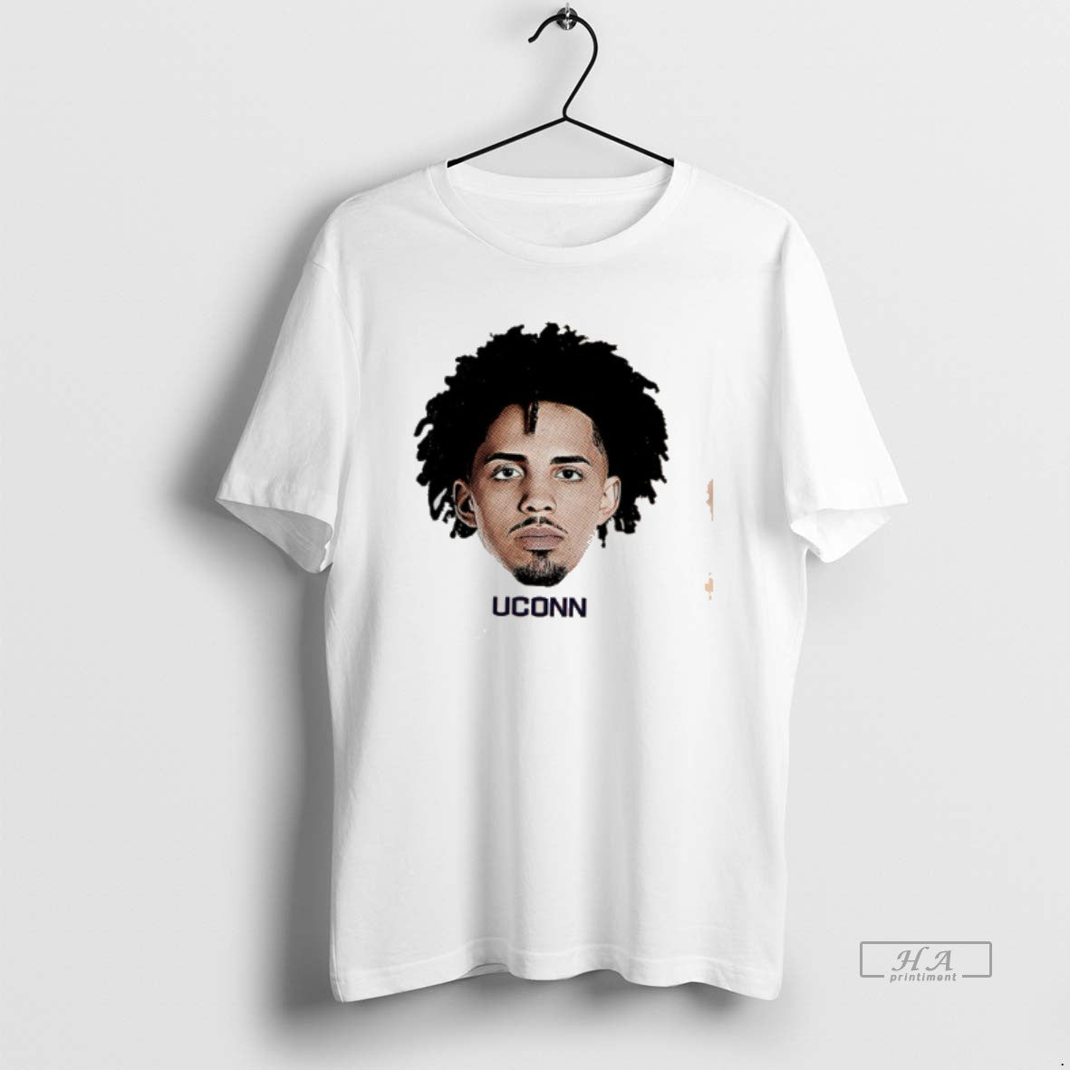 Official Jacob Ross Uconn Huskies Big Head Tee