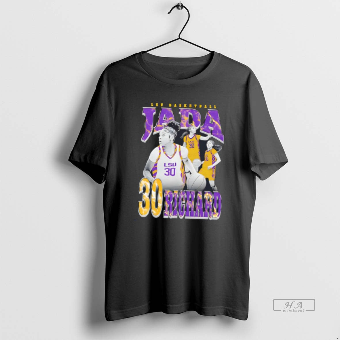 Official Jada Richard Lsu Tigers 90s Tee
