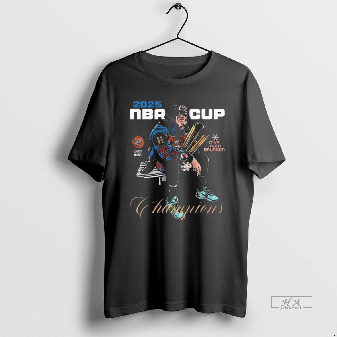 Official Jalen Brunson New York Knicks Mvp Emirates Nba Cup Championship 2025