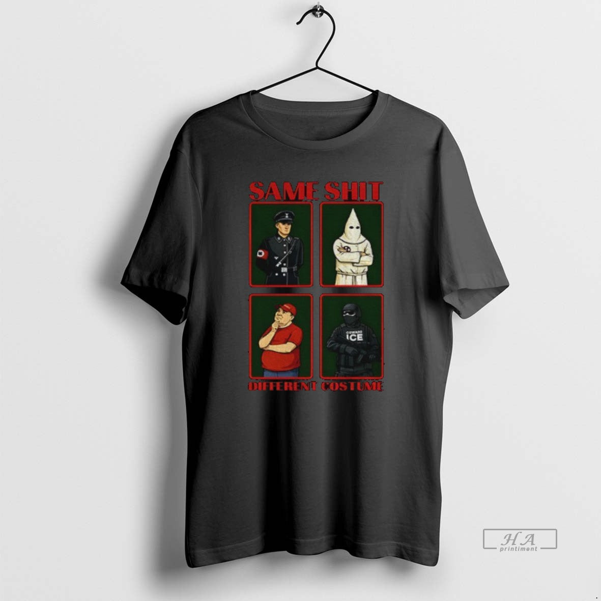 Official Kkk Maga Same Shit Different Costume Graphic