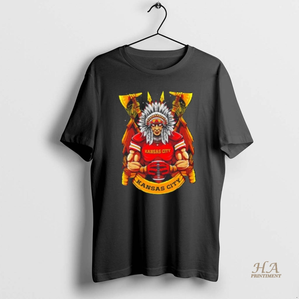 Official Kansas City Chiefs War Football Mascot