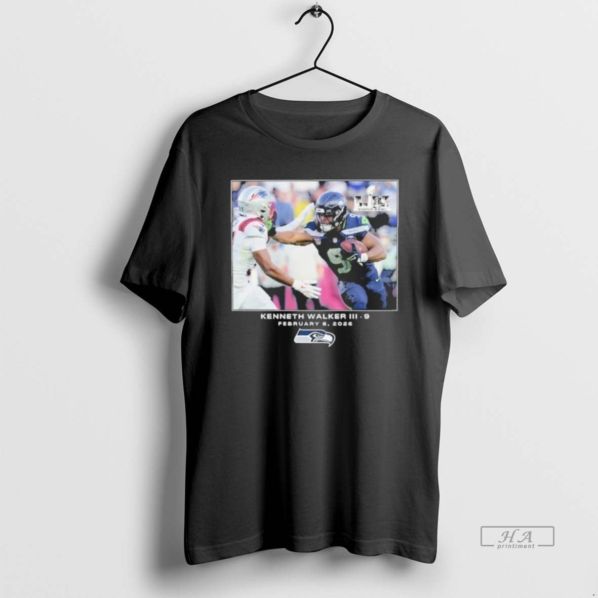 Official Kenneth Walker Iii Seattle Seahawks Nfl Flash Features Super Bowl Lx