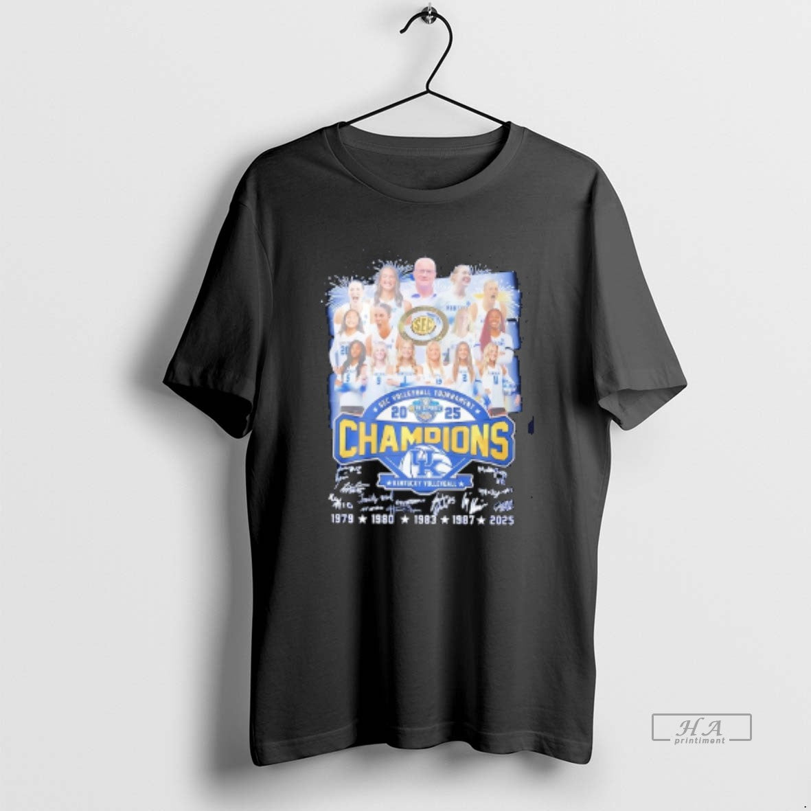 Official Kentucky Wildcats Sec Womens Volleyball Champions 2025 5 Time