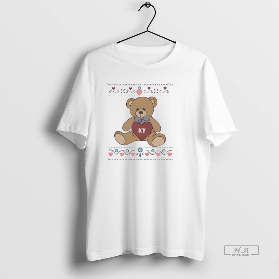 Official Kentucky Bear Granny Ugly Christmas