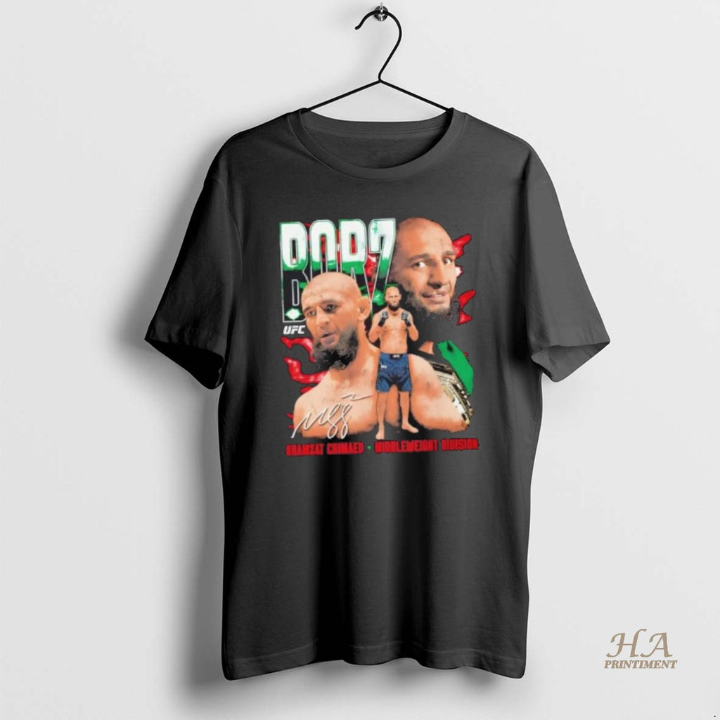 Official Khamzat Chimaev Middleweight Vintage Signature